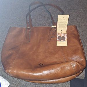 Patricia Nash vintage distressed leather